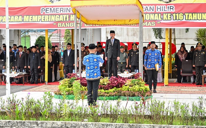 Peringatan Harkitnas ke-116, Bupati Rohil Ingatkan Kebangkitan Transformasi Digital