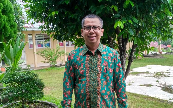 Akibat Jalan Jelek, Siswa Tabrakan, Kepsek SMPN 4 Rambah Minta Perbaikan Ruas Jalan