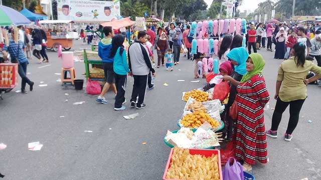 Pemko Pekanbaru Tata Kembali Pedagang di Kawasan CFD, Maksimalkan PAD