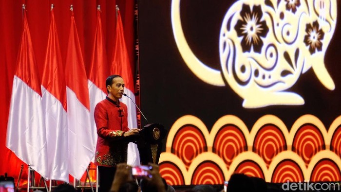 Pujian Jokowi, ''Tidak Mudah  Kalahkan Bisnis Orang Tionghoa, Harus Saya Akui''