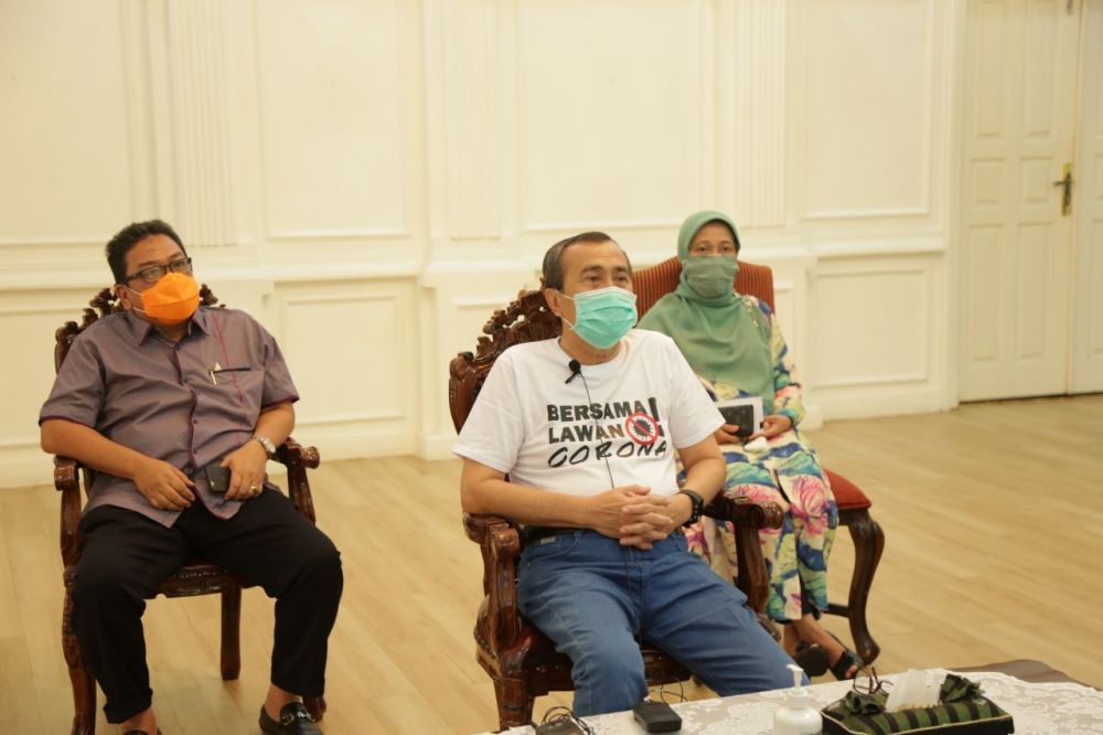 Dikarantina Usai Pulang dari Luar Negeri, Sejumlah Mahasiswa Riau Jalani Rapid Test, Hasilnya...