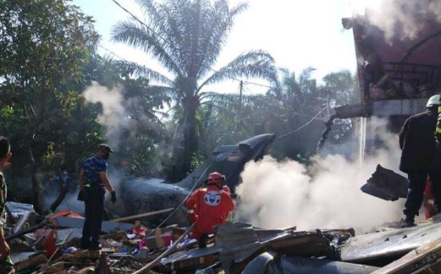 Lagi Latihan, Pesawat  Tempur TNI Jatuh di Kampar-Riau, Pilot Dikabarkan Selamat