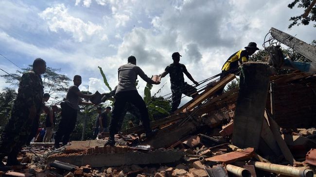 139 Rumah Rusak Akibat Gempa M 6,9 Banten, 1 Warga Tewas