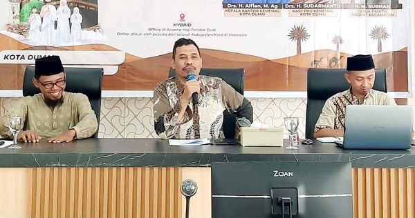 Tercatat 200  Calon Jemaah Dumai Lakukan Pendaftaran Haji Reguler