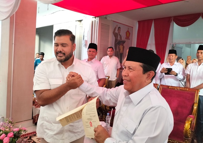 Sukiman Kembali Menjadi Ketua DPC Gerindra Rokan Hulu