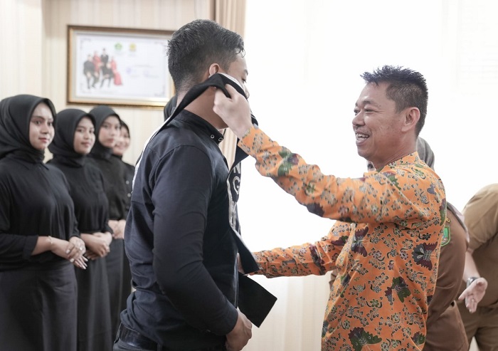 Gelar Silaturahmi dengan Bujang dan Dara, Bupati Rohil Minta Juara Finalis Diberi Beasiswa