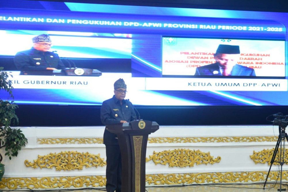 Wagubri Sambut Baik Pelantikan Kepengurusan DPD APWI Riau