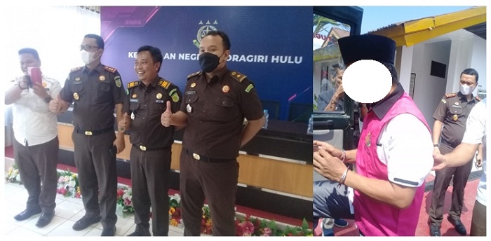 Kejari Inhu Tahan Oknum Kepala Desa  Terkait Dugaan Penyelewengan Dana Desa