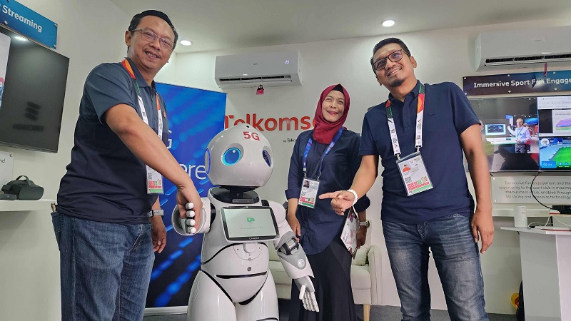Keren... Telkomsel Hadirkan Showcase 5G di PON XXI Aceh-Sumut 2024