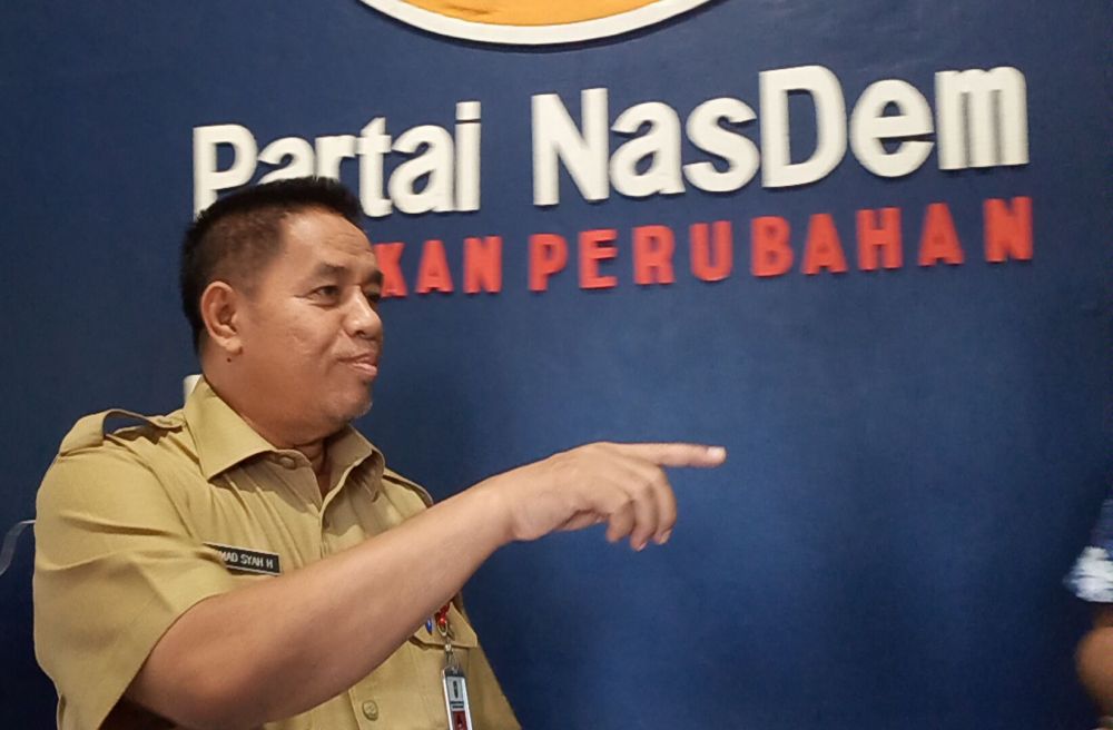 Jelang Pilkada Bengkalis 2020, Ahmad Syah Ikut Penjaringan Partai Nasdem 