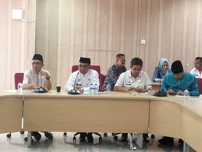 Sekda Rohil Pimpin Rapat Finalisasi Dokumen  RTRW