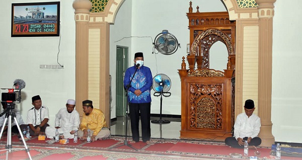 Bupati Siak Safari Ramadhan di Masjid Nurul Hidayah Libo Jaya, Kandis