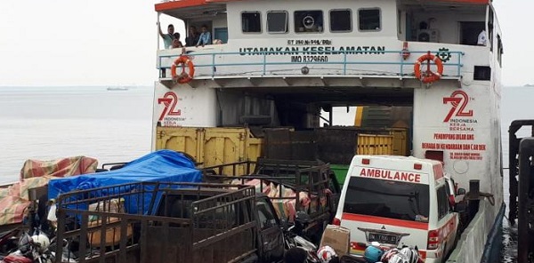 Aktivitas Penyeberangan Pelabuhan Roro Dumai-Rupat Lumpuh Total