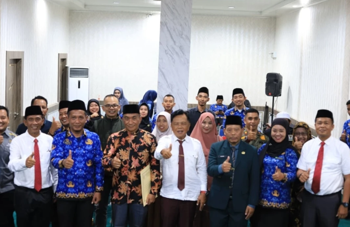 Bupati Asmar Hadiri Sertijab Ketua LPTQ Meranti, Dorong Peningkatan Pembinaan Tilawatil Qur’an