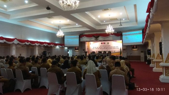 KPK Lakukan Monev Implementasi Transparansi Pengelolaan Keuangan Daerah di Riau
