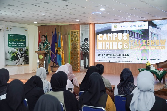 UMRI Gelar Campus Hiring dan Talkshow, Siapkan Mahasiswa Hadapi Dunia Kerja