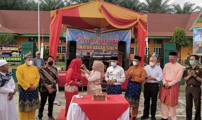 Hari Jadi Bagan Sinembah ke-27, Afrizal Sintong:Semoga Semakin Jaya Lagi ke Depan...
