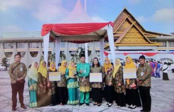 Kelurahan Tobek Godang Pekanbaru Juara Pertama PHBS Tingkat Provinsi Riau