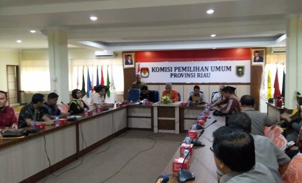 KPU Paparkan Kesiapan Pilkada Serentak 2020 di Riau