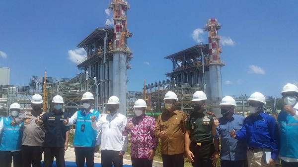 Menteri ESDM Resmikan PLTGU 275 Megawatt di   Pekanbaru Riau