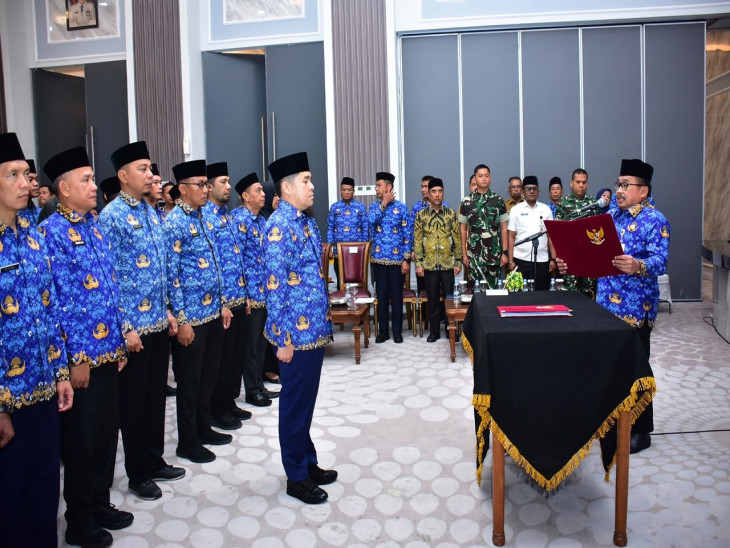 Pengukuhan Dewan Pengurus Korpri Kab. Kampar Sisa Masa Bhakti 2025-2030