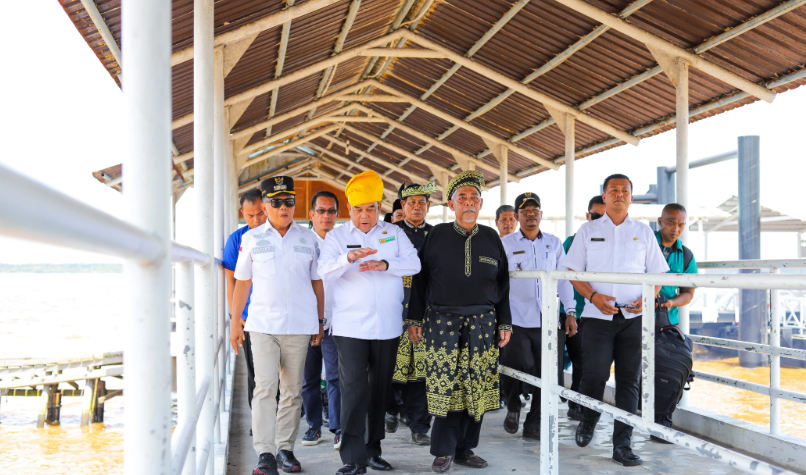 Plt Bupati Asmar Sambut Kunjungan Gubernur Riau di Kepulauan Meranti