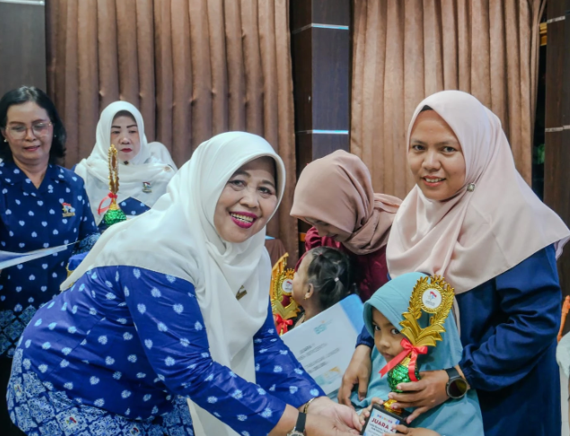 Meranti Raih Juara 2 di HUT Himpaudi ke-20 Riau