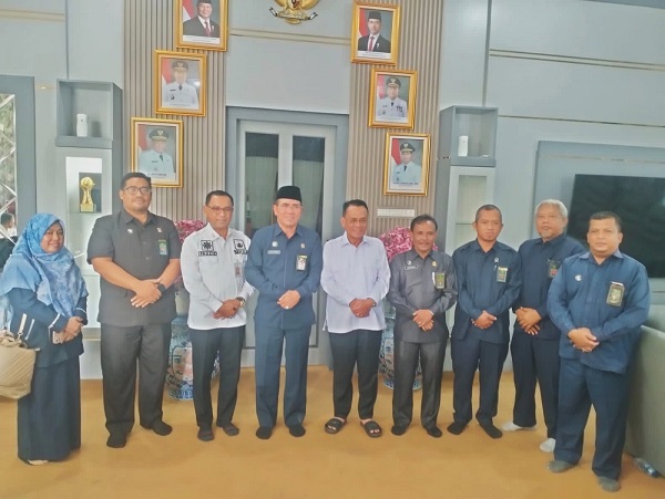 Bupati Rohil Sambut Kunjungan Silaturahmi Ketua Pengadilan Tinggi Agama Riau