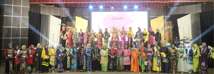 Pemkab Inhil Adakan Lomba Fashion Show Wastra dalam Rangka Meriahkan Milad Ke-59