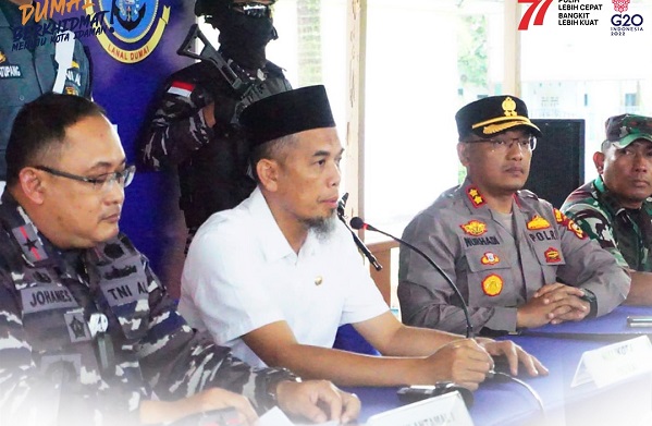 Sempat Kejar-kejaran di Laut, Penyelundupan 14 Kg Sabu di Dumai Berhasil Digagalkan Satgas Ops Lantamal I