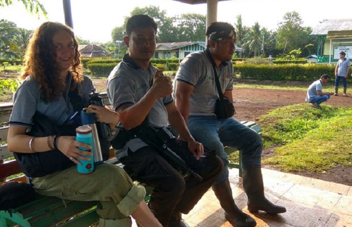 TERUNGKAP...Begini Cara Shakti Bule Cantik Asal Kanada Melacak Keberadaan Harimau Bonita