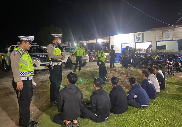 KRYD di  Dua Kecamatan, Polisi Amankan Sejumlah Kendaraan Bermotor