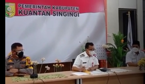 3 Anak Penurun Bendera di  Kuansing Sampaikan Permohonan Maaf