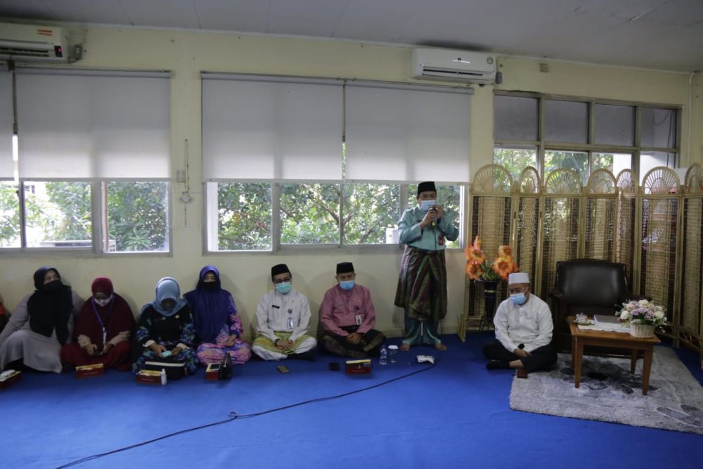 Diskominfotik Riau Gelar Peringatan Isra Mikraj 1442 H