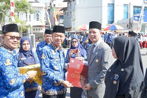 Hari Ulang Tahun KORPRI ke-52 Bupati Rohil Ucapkan Terima Kasih kepada ASN