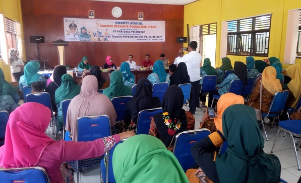 Asian Agri Gelar  Bakti Sosial  Sunatan Massal  dan Berobat Gratis untuk Warga Petapahan, Kampar
