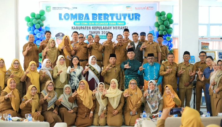 Pemkab Meranti Dorong Gerakan Literasi Lewat Lomba Bertutur Siswa SD dan MI