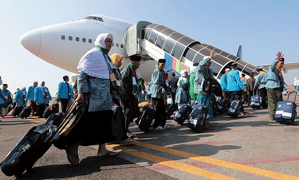 1.402 JCH Riau Telah Diberangkatkan ke Arab Saudi