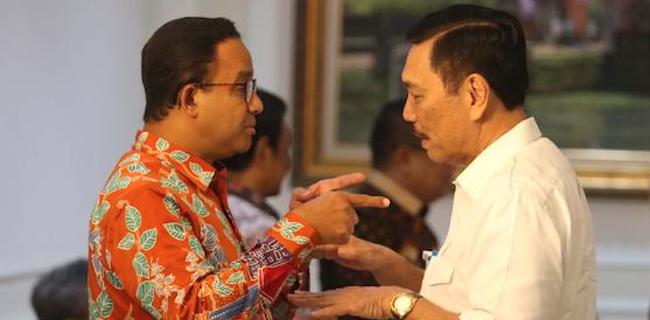 Aturan Anies dan Luhut Berseberangan, Juru Bicara Pemerintah: Sudahlah, Jangan Dipertentangkan Pergub dan Permen