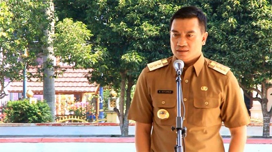 Curhat Bupati  Bikin Haru, Pesannya: Tanpa Suparman Rohul Harus Terus Maju