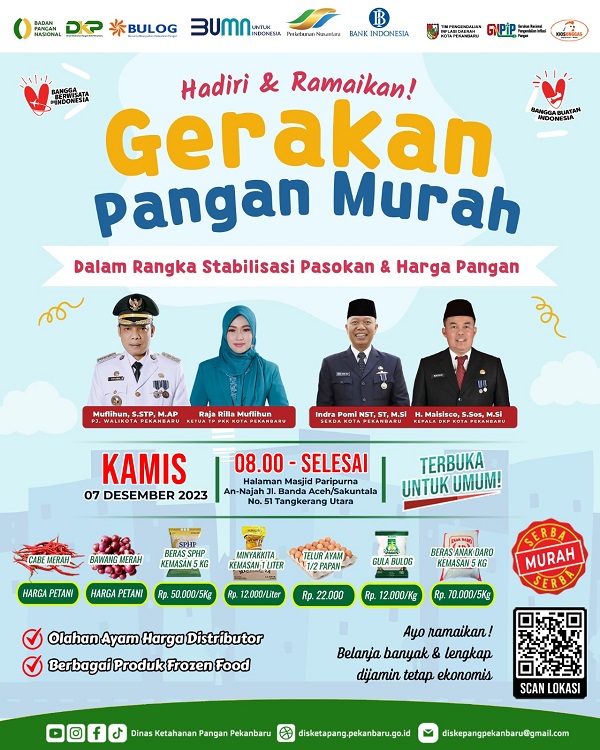 WAKTUNYA BELANJA! Beras SPHP Dijual Rp50.000, Minyak Goreng dan Gula  Rp12.000
