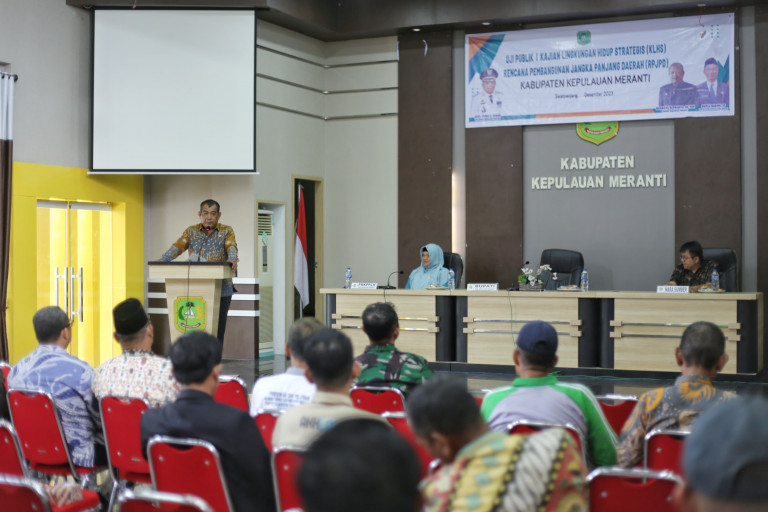 Pemkab Meranti Gelar Konsultasi Publik KLHS dan RPJPD