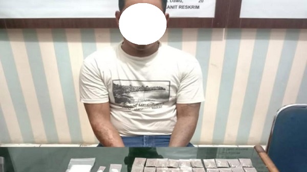 Warga Desa Pekan Heran Inhu Diringkus Polisi  Terkait Kepemilikan Ganja dan Sabu