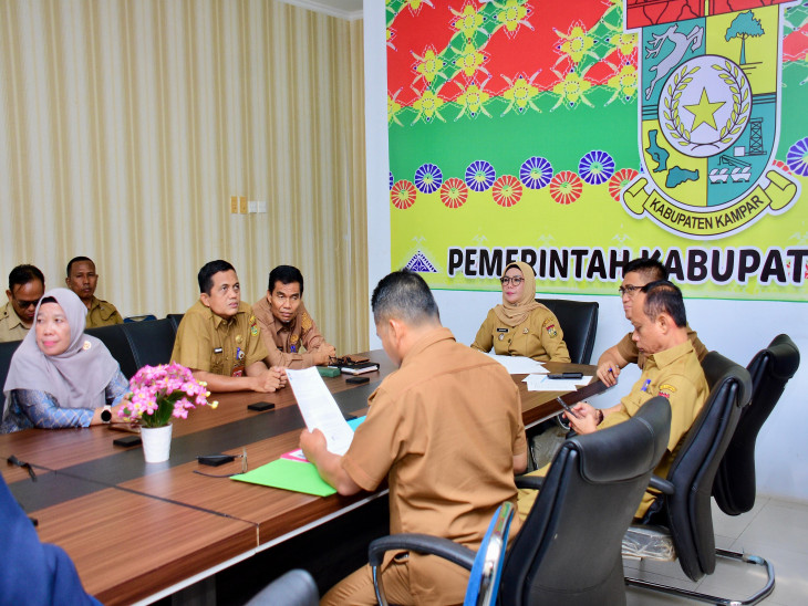 Jaga Stabilitas Harga Menjelang Ramadhan, Wakil Bupati Kampar Ikuti Rakor Pengendalian Inflasi