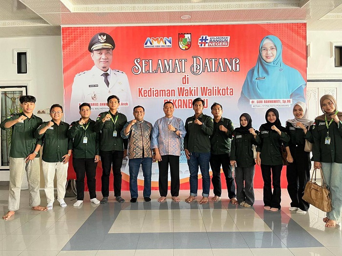 Wawako Bahas Isu Pembangunan Kota Bersama IKA Himanistik Fisip Unri