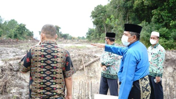 Buka Akses Jalan di Tepian Sungai Siak di Mempura, Pemkab Berencana Bangun 'Kota Kembar'