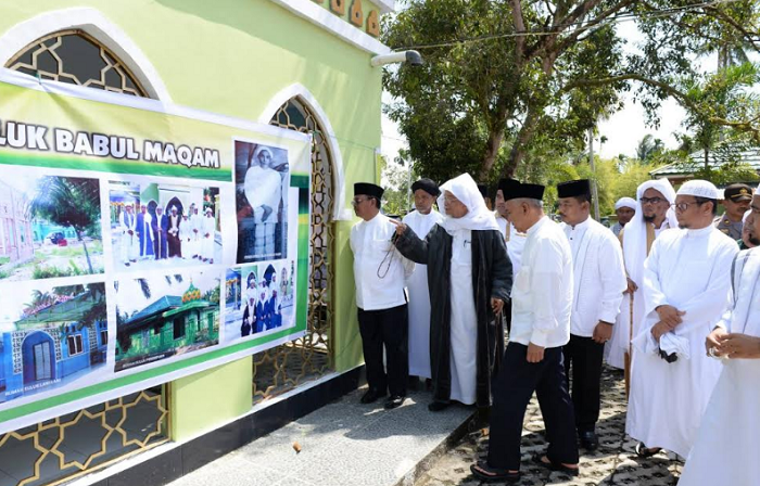 Gubri Resmikan Rumah Suluk Babul Maqam Desa Lubuk Muda