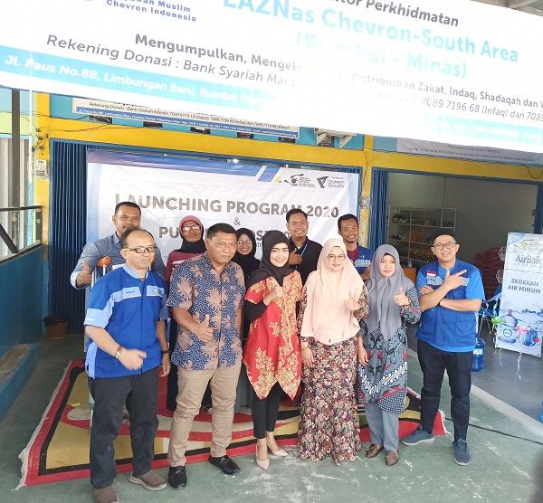 LAZNas Chevron South Area Rumbai-Minas Launching Program 2020