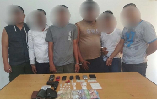 Polisi Ringkus 6 Pengedar Jaringan Sumut di Mandau