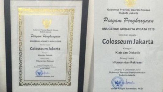 Mencengangkan, Ternyata Ini Alasan Pemprov DKI Cabut Penghargaan Adhi Karyawisata dari Diskotek Colloseum
